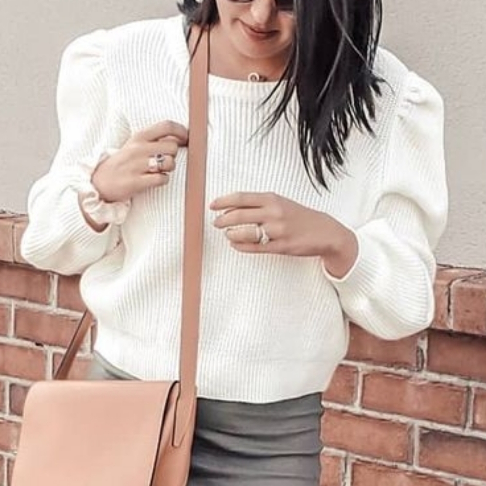 H&M Puff Sleeve Sweater